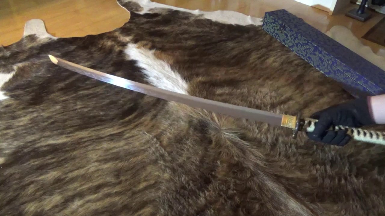 Samurai schwert kirschblüten