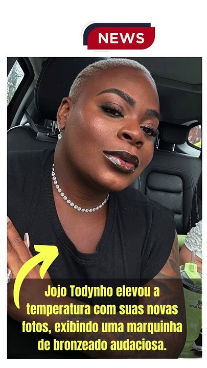 Jojo Todynho elevou a temperatura com suas novas fotos, exibindo uma marquinha de bronzeado audaciosa.