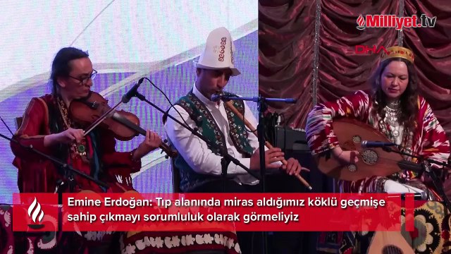 Emine Erdoğan: Tıp alanında miras aldığımız köklü geçmişe sahip çıkmayı sorumluluk olarak görmeliyiz