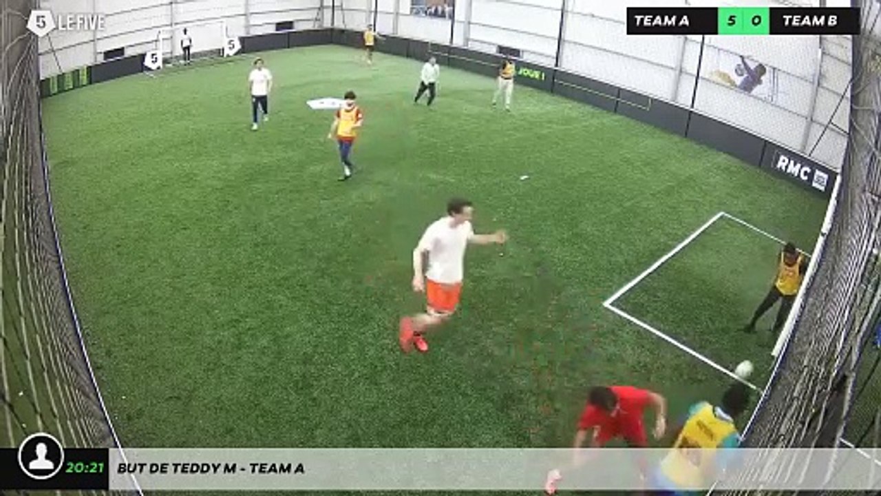 But de Teddy M - Team A