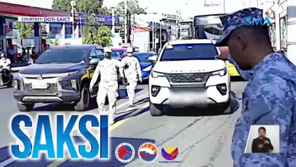 Basketball player na nahuling dumaan sa EDSA busway, nag-sorry at itinangging nagtangka siyang manuhol | Saksi