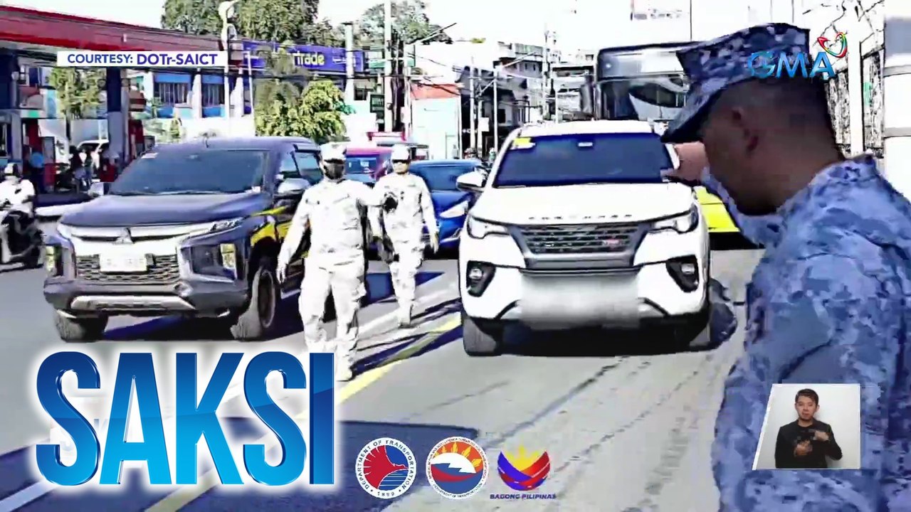 Basketball player na nahuling dumaan sa EDSA busway, nag-sorry at itinangging nagtangka siyang manuhol | Saksi