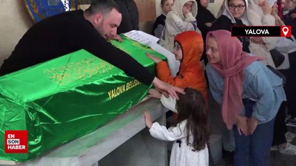 Yalova'da organlarıyla 4 kişiye hayat veren Melek son yolculuğuna uğurlandı