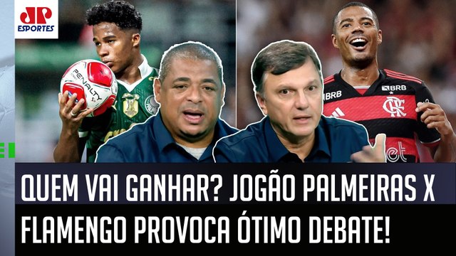 Eu NÃO ACREDITO NISSO! Pra mim, esse Palmeiras x Flamengo vai... OLHA esse DEBATE antes do JOGÃO!