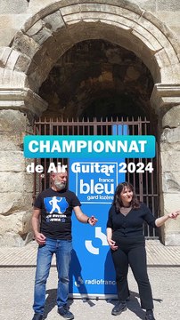Deux gardois aux championnats de Air Guitar 2024