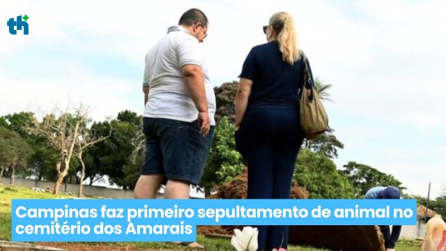 Campinas faz primeiro sepultamento de animal no cemitério dos Amarais