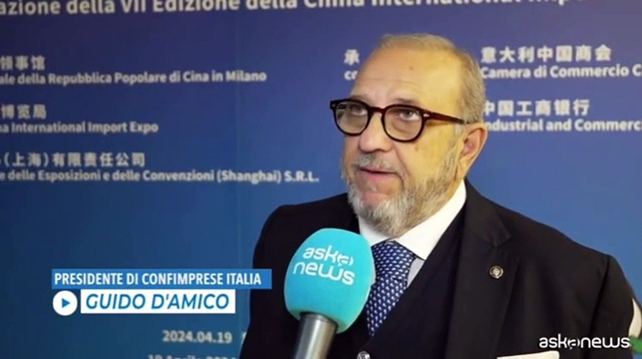 D'Amico (Confimprese): puntiamo a rafforzare rapporti con la Cina