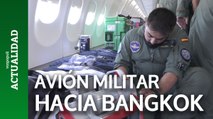 Despega el avión militar rumbo a Bangkok para trasladar al vasco ingresado por pancreatitis en Tailandia