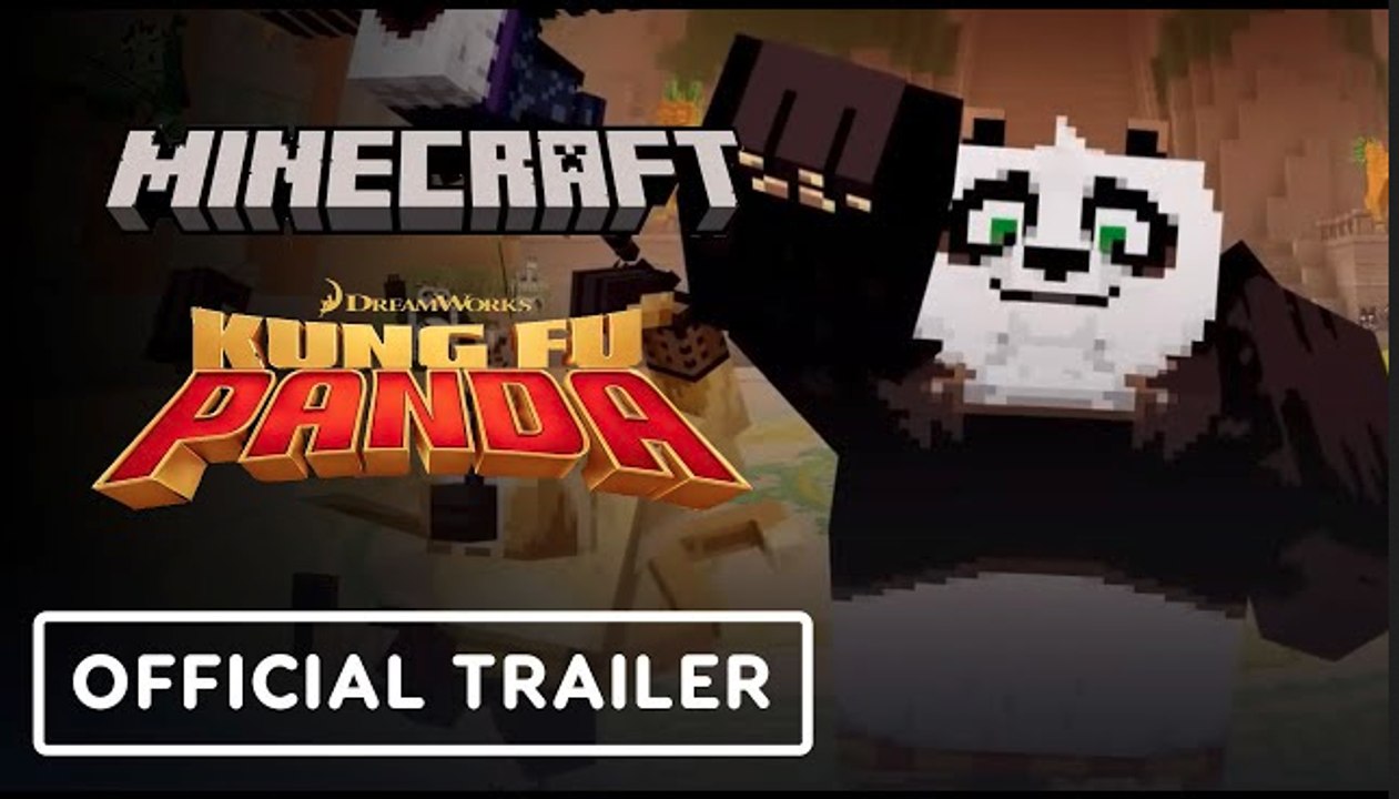 Minecraft Kung Fu Panda DLC Launch Trailer Come ES video Dailymotion