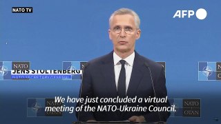 NATO countries agree to give Ukraine more air defences, says alliance chief