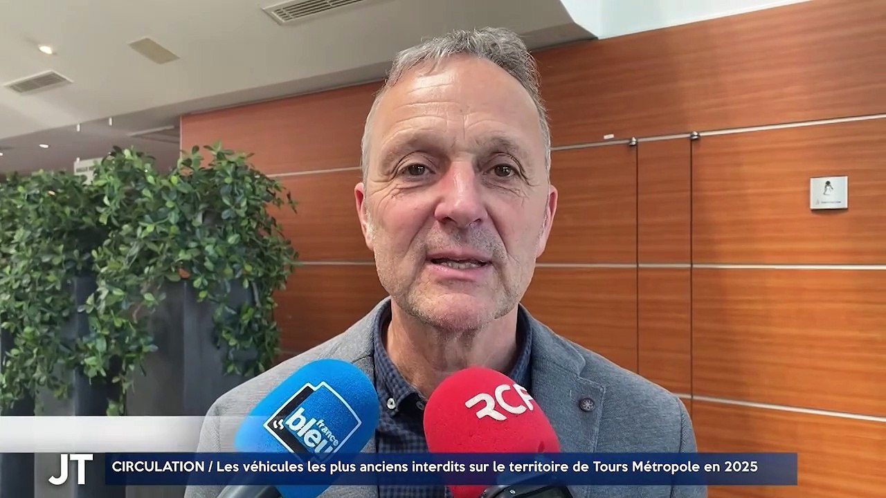 CIRCULATION / Les véhicules les plus anciens interdits sur le territoire de Tours Métropole en 2025