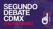 #EnVivo #DebateCdMx ¬ Clara Brugada, Santiago Taboada y Salomón Chertorovski se enfrentan