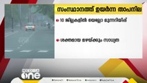 സംസ്ഥാനത്ത് ഉയർന്ന താപനില മാറ്റമില്ലാതെ തുടരുന്നു; മഴയ്ക്കും സാധ്യത