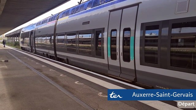 TER AGC à Paris Bercy Bourgogne - Pays d'Auvergne
