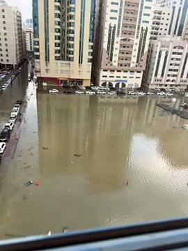Flood in Al Nud, Sharjah