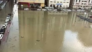 Flood in Al Nud, Sharjah
