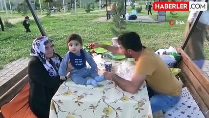 Kış stresini üzerinden atmak isteyen vatandaşlar piknik alanlarına akın etti