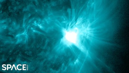 Sun Blasts X1-Class Solar Flare That Was Visible On Holy Thursday