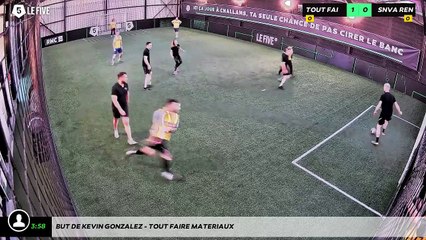 But de Kevin GONZALEZ - TOUT FAIRE MATERIAUX