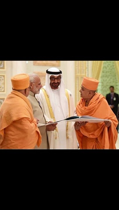 Modi inaugurate BAPS Hindu Mandir in  Abu Dhabi