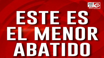 Este es el menor abatido por el comerciante en La Plata
