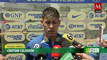 Cristian Calderón deja claro que llegar al América fue un buen paso en su carrera