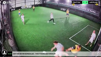 But de Kevin GONZALEZ - TOUT FAIRE MATERIAUX