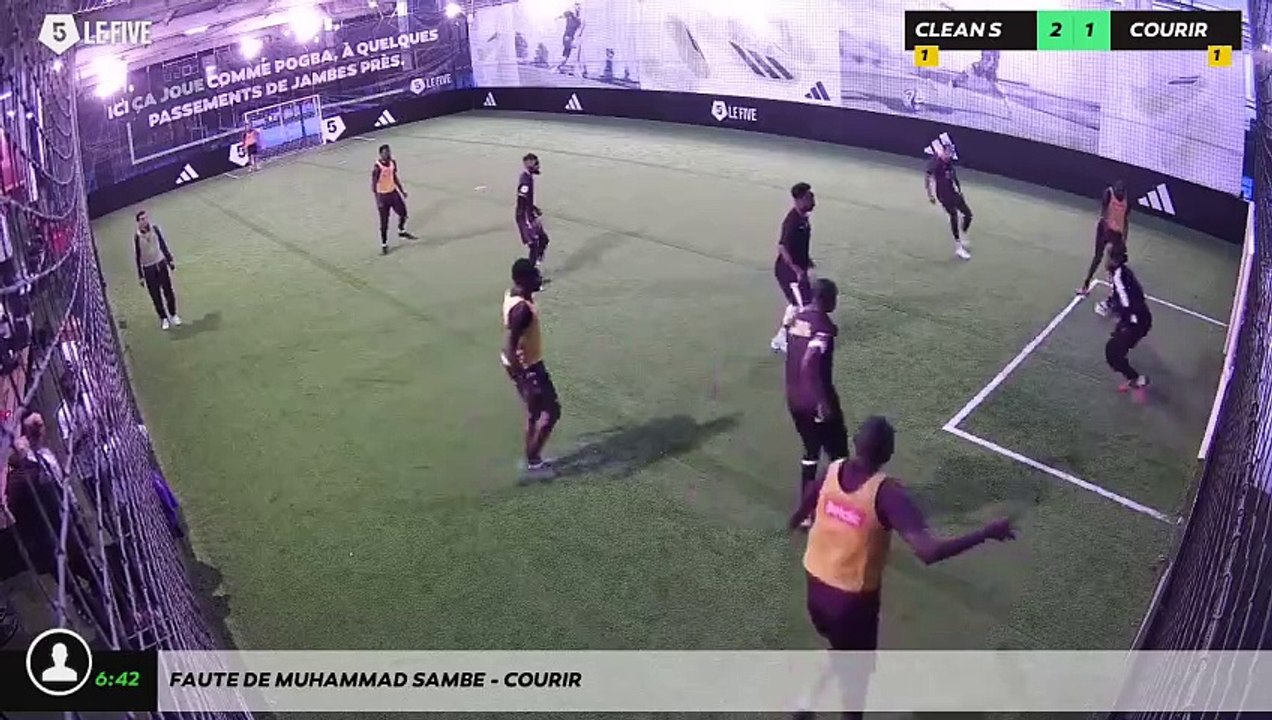 Faute de MUHAMMAD SAMBE - COURIR