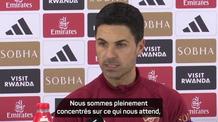 Arsenal - Arteta demande plus de temps de récupération