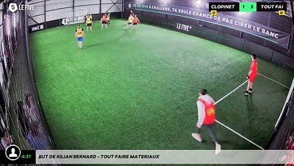 But de Kilian BERNARD - TOUT FAIRE MATERIAUX