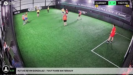 But de Kevin GONZALEZ - TOUT FAIRE MATERIAUX