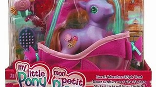 How To Fixing a My Little Pony G3 Sweet Adventures Triple Treat Figure & Purse 2005 Hasbro