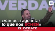Abascal promete no dar «ni un paso atrás» ni bajar «una sola bandera» en el País Vasco: «Vamos a aguantar lo que nos echen»
