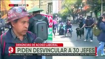 Quinto día de caos en La Paz: Trabajadores municipales piden destitución de 30 funcionarios con denuncias de acoso laboral