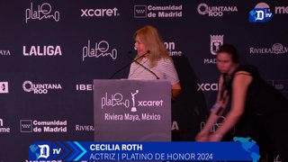 Cecilia Roth, Platino de honor 2024