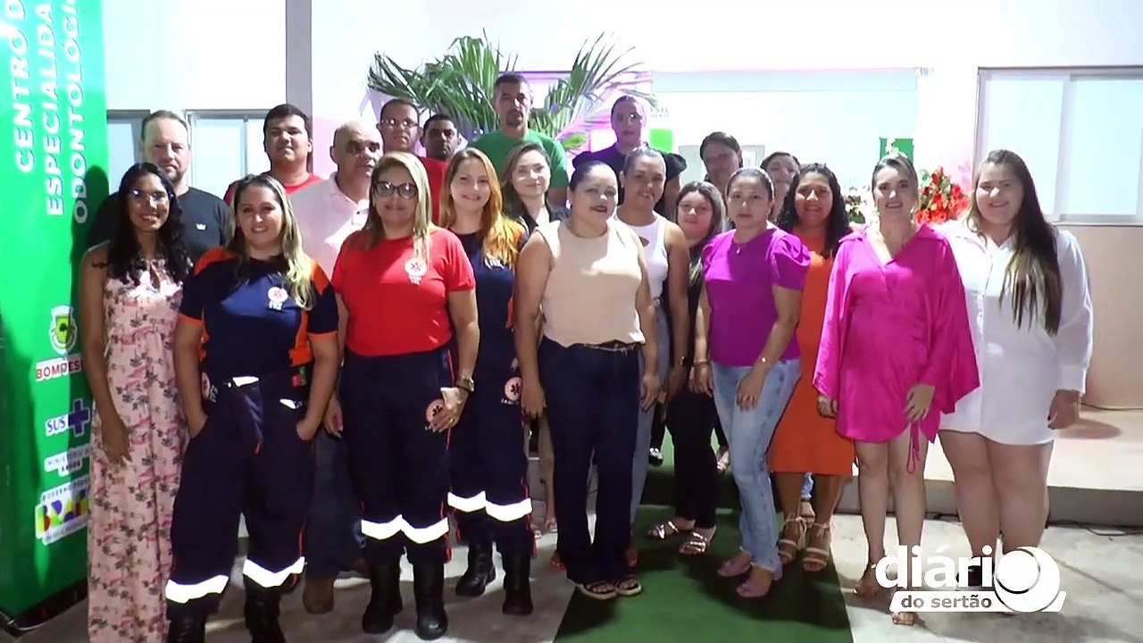 Prefeita Denise Bayma inaugura CEO de Bom Jesus, entregas carros novos e equipamentos para UBS