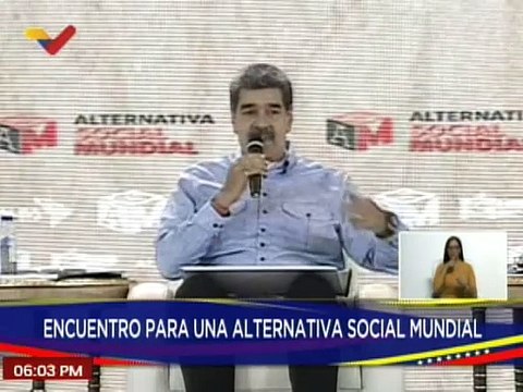 Pdte. Maduro: A construir una nueva alternativa social mundial para la nueva época de transición