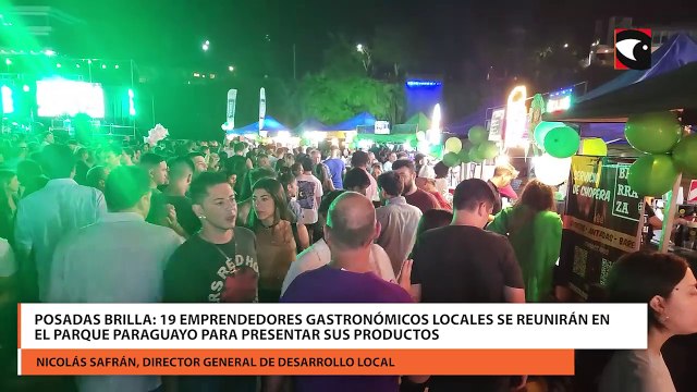 Posadas Brilla: 19 emprendedores gastronómicos locales se reunirán en el Parque Paraguayo para presentar sus productos