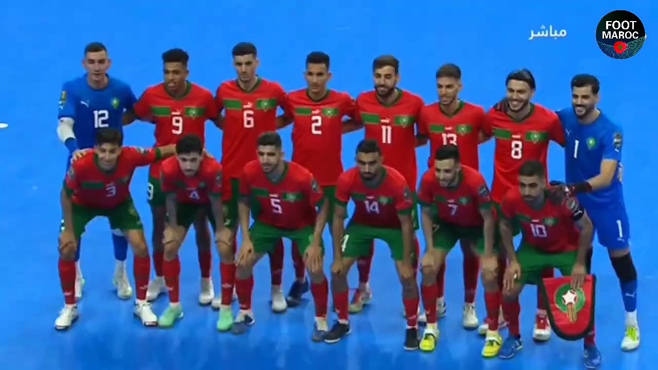 ملخص مباراة المغرب وليبيا 6-0  المنتخب المغربي للفوتسال يتأهل للنهائي