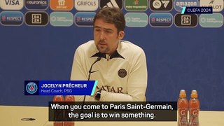 Goal is to win trophies at PSG - Precheur