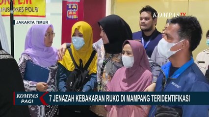 7 Jenazah Kebakaran Toko Bingkai Mampang Teridentifikasi