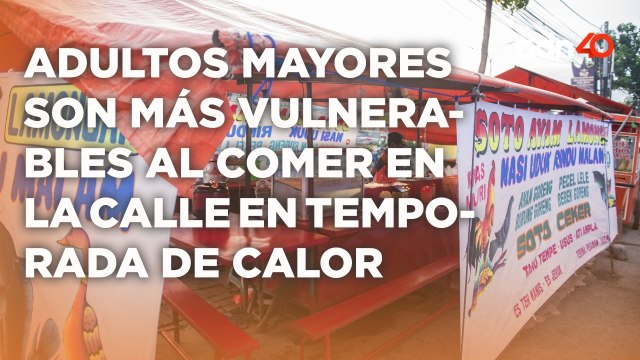 Tome precauciones al comer en la calle, algunos alimentos se descomponen más rápido
