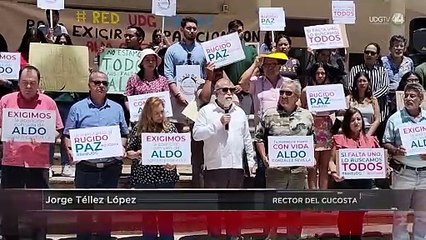 El CUCosta se suma al reclamo para que aparezca con vida Aldo González Sevilla