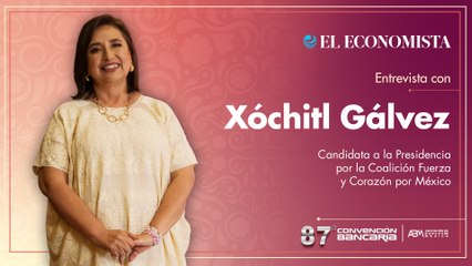 Convención Bancaria 87 | Entrevista con Xóchitl Gálvez Ruiz, Candidata a la Presidencia