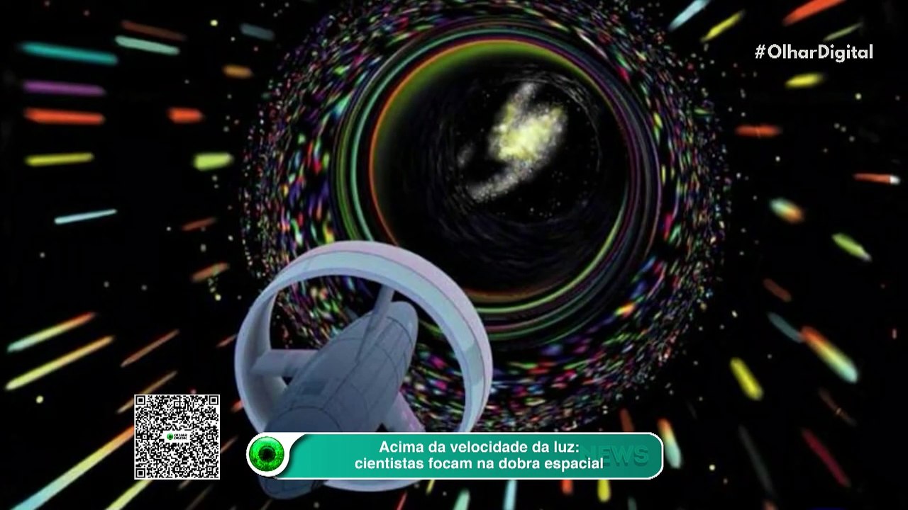 Acima da velocidade da luz cientistas focam na dobra espacial