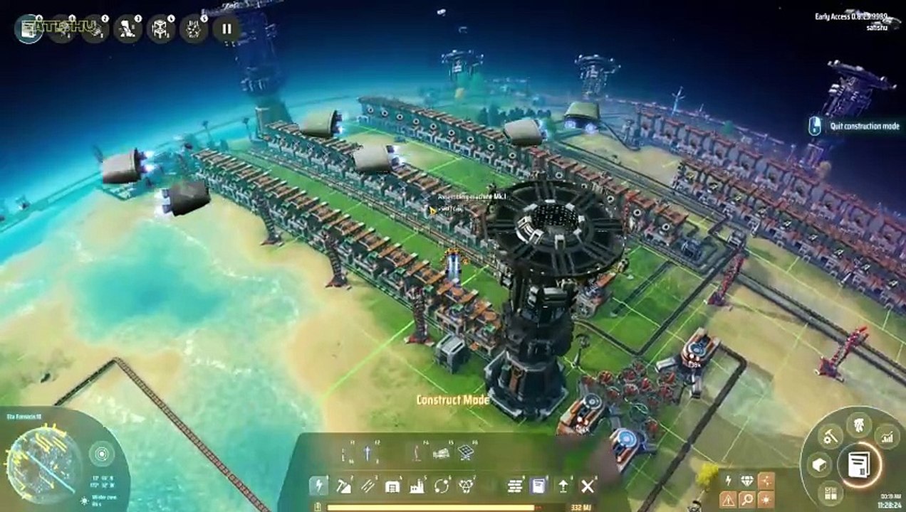 Überflug über einen anderen planeten. | dyson sphere program | ep. 35