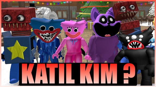 POPPY PLAYTİME AMA KATİL KİM | ROBLOX MURDER MYSTERY 2 | HAN KANAL KÜBRA NİSA PRATİK OYUN