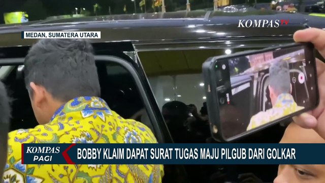 Bobby Nasution Klaim Dapat Surat Tugas Maju Pilgub Sumut dari Golkar