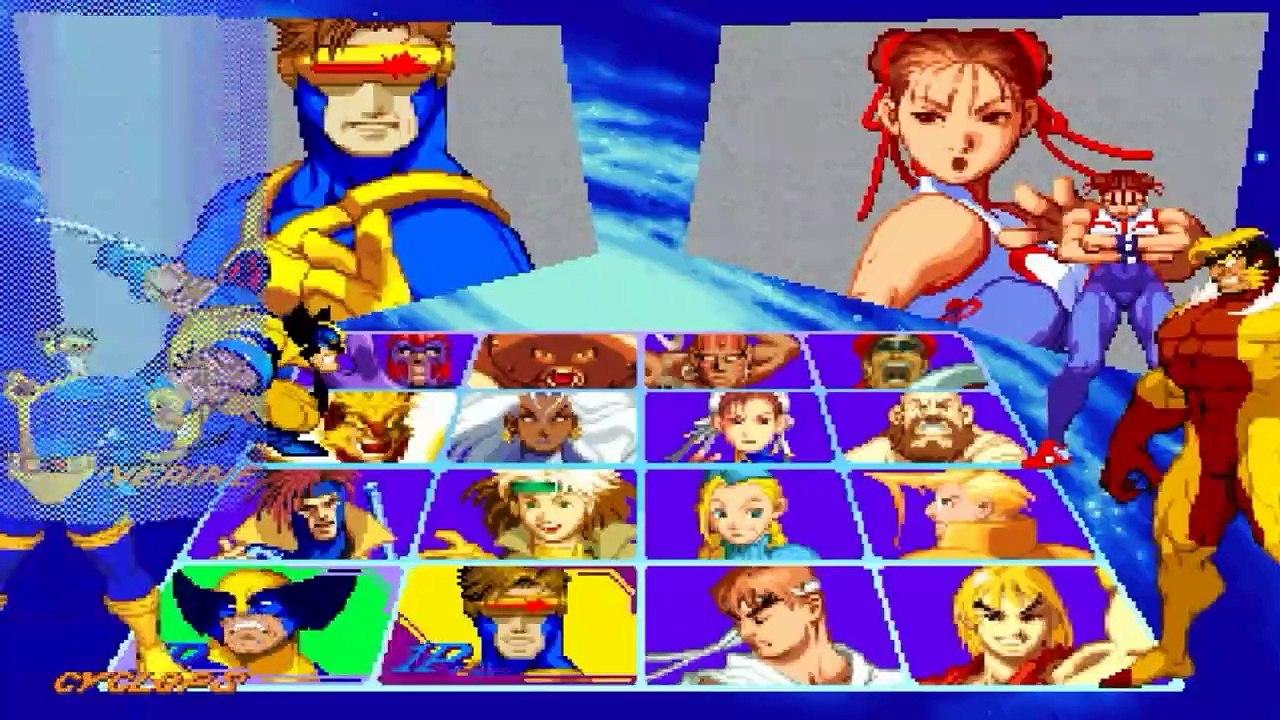 X-Men Vs. Street Fighter - lmx vs NO-18