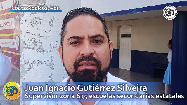 Niveles bajos de incidentes en escuelas del sur de Veracruz, reporta supervisor